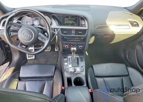 2015 Audi S4 Premium Plus z USA, uszkodzony, nr VIN WAUBGAFL5FA062599